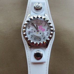 HELLO KITTY PAVE SPECIALTY WATCH/ SANRIO/ SSTEEL